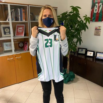 Una maglia Union per l’assessore allo sport Elena Proietti!